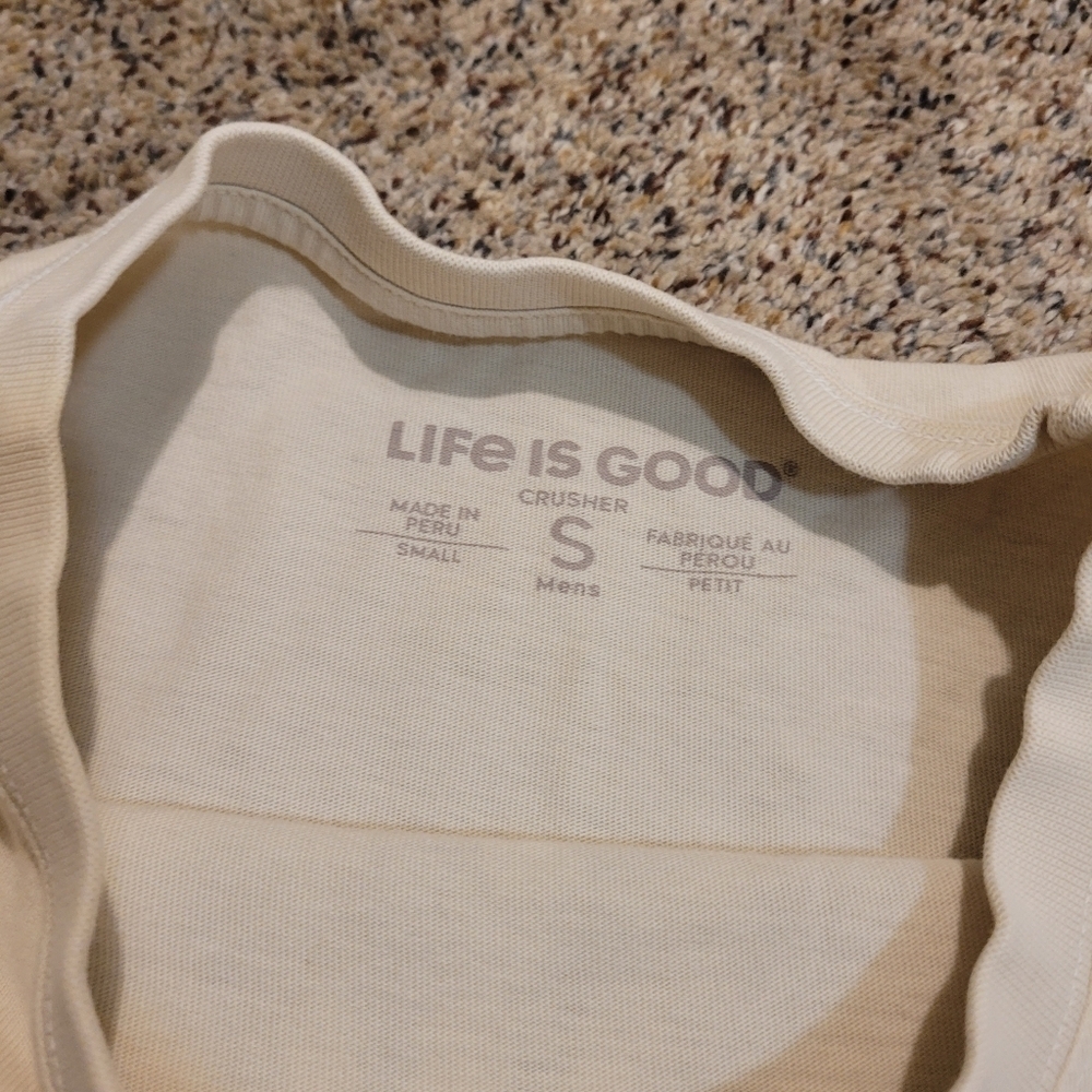 Life Is Good Mens Crusher T-shirt Size Small - Picture 5 of 6